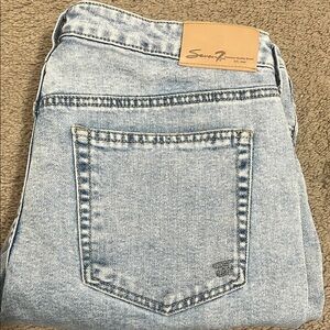 Boyfriend Slim Womens Light Blue Jeans